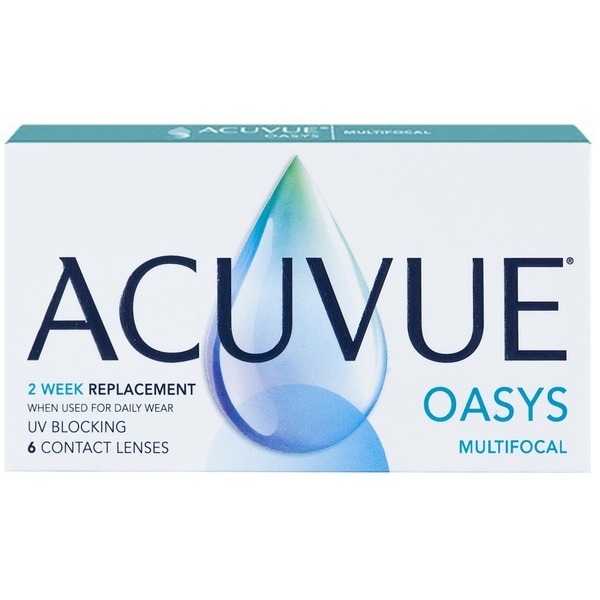 Acuvue Oasys Multifocal 3PK - Lentilles Essai - Lentilles de contact