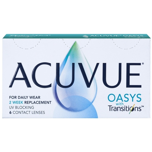 Acuvue Oasys Transitions 1pk - Lentilles Essai - Lentilles de contact