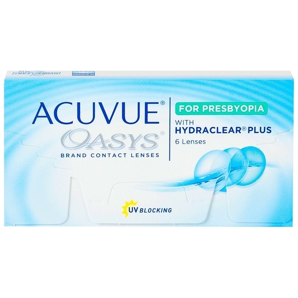 Acuvue Oasys For Presbyopia 1pk - Lentilles Essai - Lentilles de contact