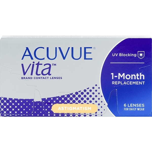 Acuvue Vita For Astigmatism 1 Pk - Lentilles Essai - Lentilles de contact